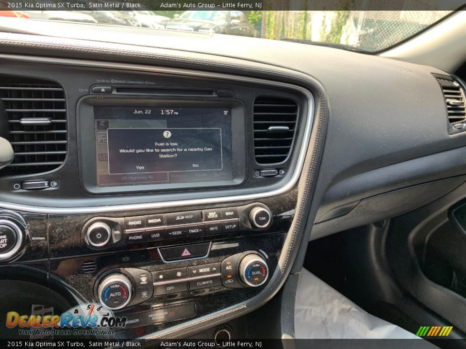 2015 Kia Optima SX Turbo Satin Metal / Black Photo #18