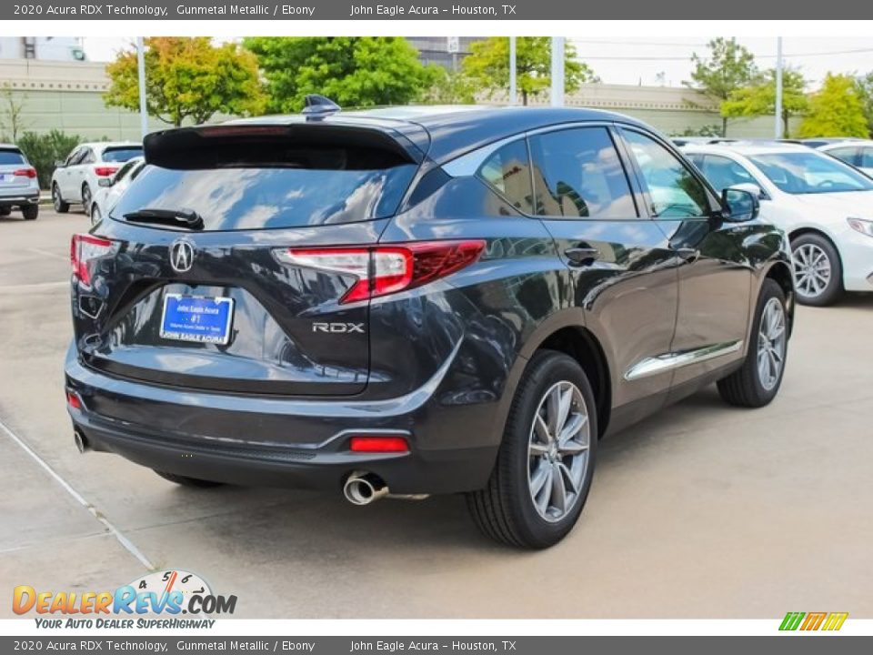 2020 Acura RDX Technology Gunmetal Metallic / Ebony Photo #7