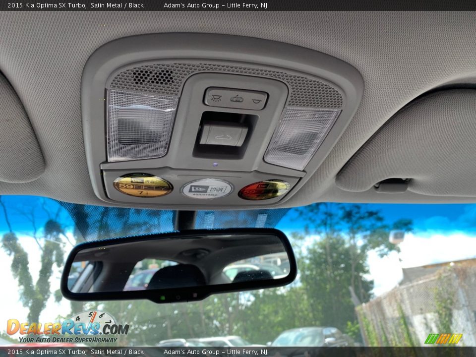 2015 Kia Optima SX Turbo Satin Metal / Black Photo #19