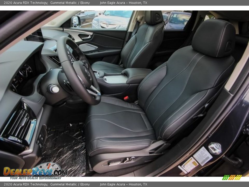 2020 Acura RDX Technology Gunmetal Metallic / Ebony Photo #16