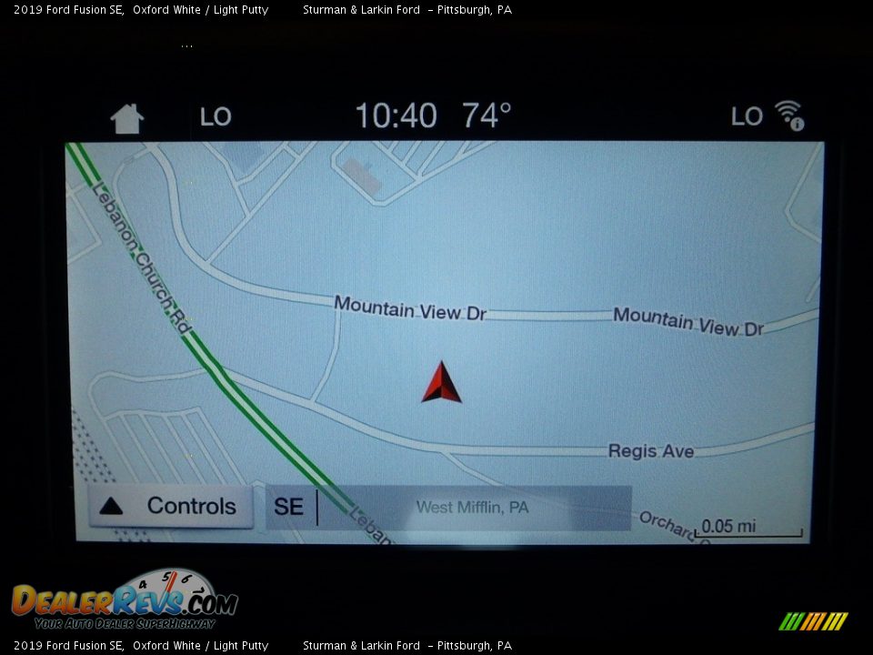 2019 Ford Fusion SE Oxford White / Light Putty Photo #12