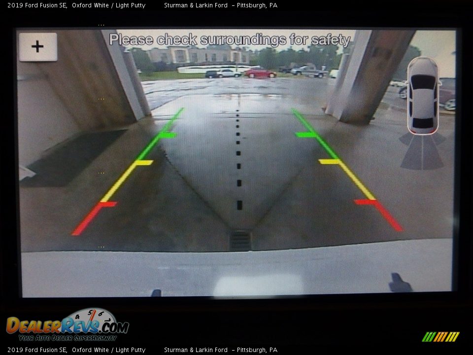 2019 Ford Fusion SE Oxford White / Light Putty Photo #13