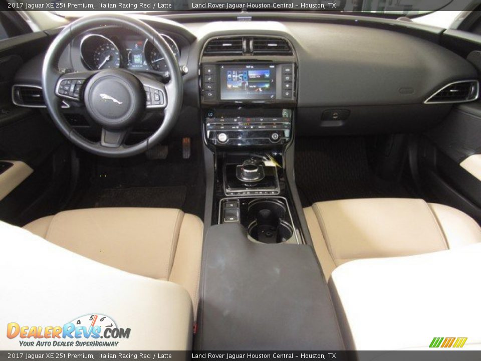 2017 Jaguar XE 25t Premium Italian Racing Red / Latte Photo #4
