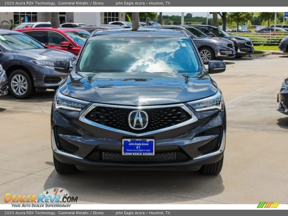 2020 Acura RDX Technology Gunmetal Metallic / Ebony Photo #2