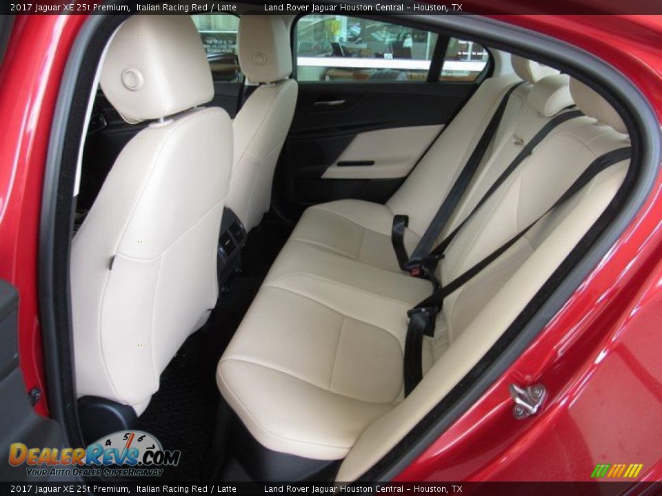2017 Jaguar XE 25t Premium Italian Racing Red / Latte Photo #5