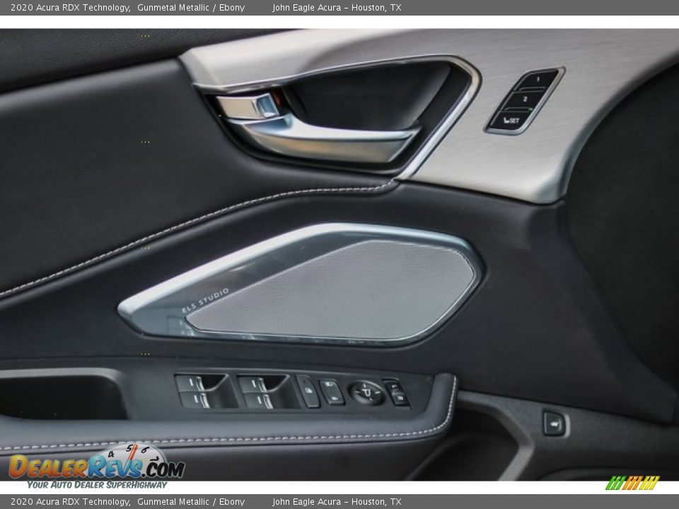 2020 Acura RDX Technology Gunmetal Metallic / Ebony Photo #12