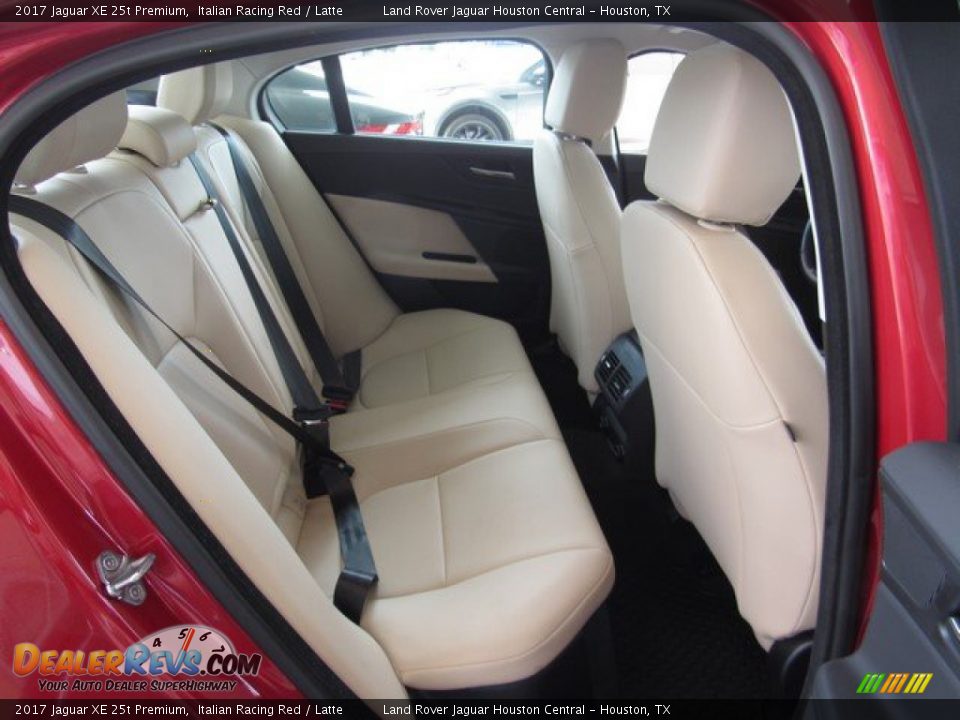 2017 Jaguar XE 25t Premium Italian Racing Red / Latte Photo #19