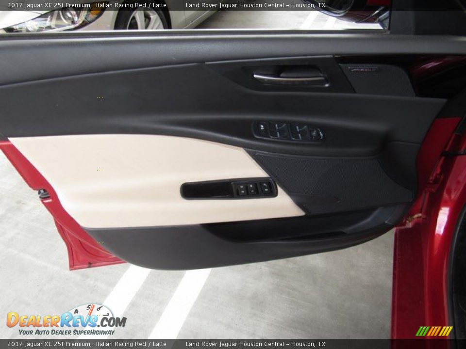 2017 Jaguar XE 25t Premium Italian Racing Red / Latte Photo #24