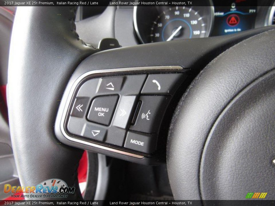2017 Jaguar XE 25t Premium Italian Racing Red / Latte Photo #28