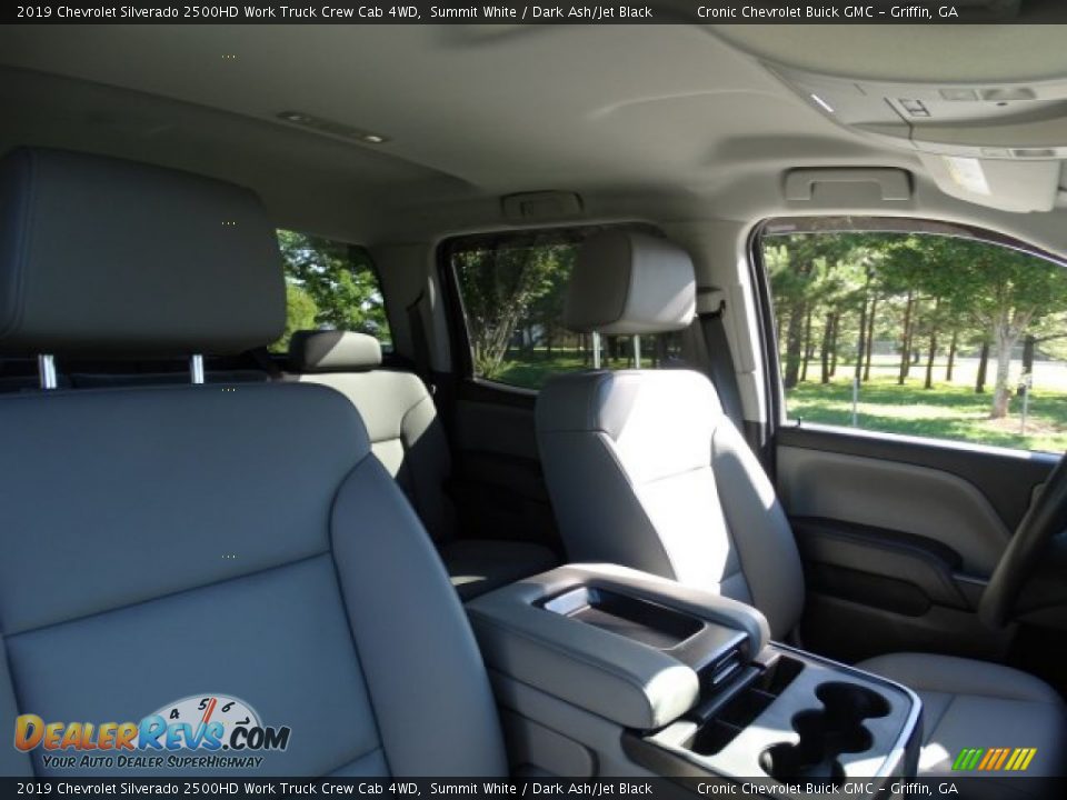 2019 Chevrolet Silverado 2500HD Work Truck Crew Cab 4WD Summit White / Dark Ash/Jet Black Photo #30