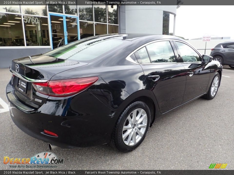 2016 Mazda Mazda6 Sport Jet Black Mica / Black Photo #2