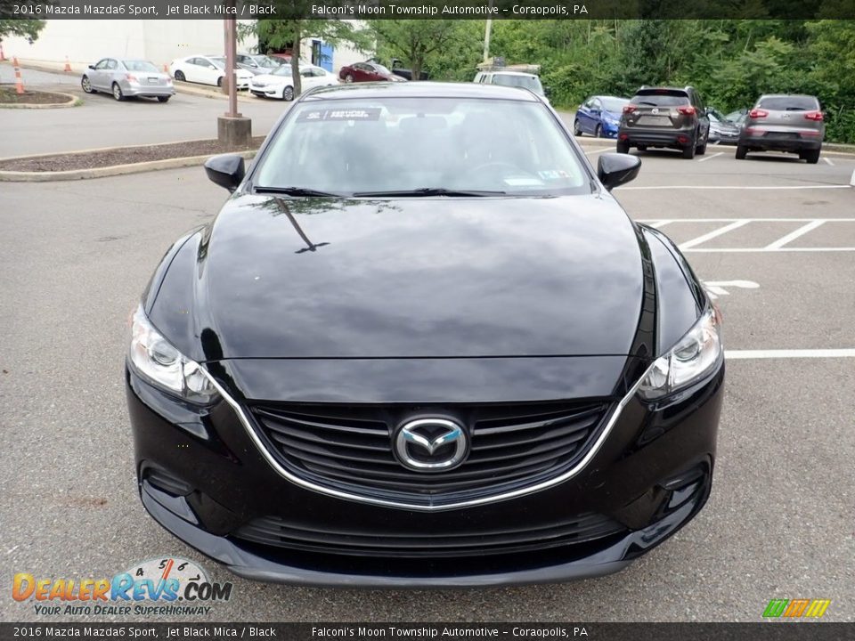 2016 Mazda Mazda6 Sport Jet Black Mica / Black Photo #7