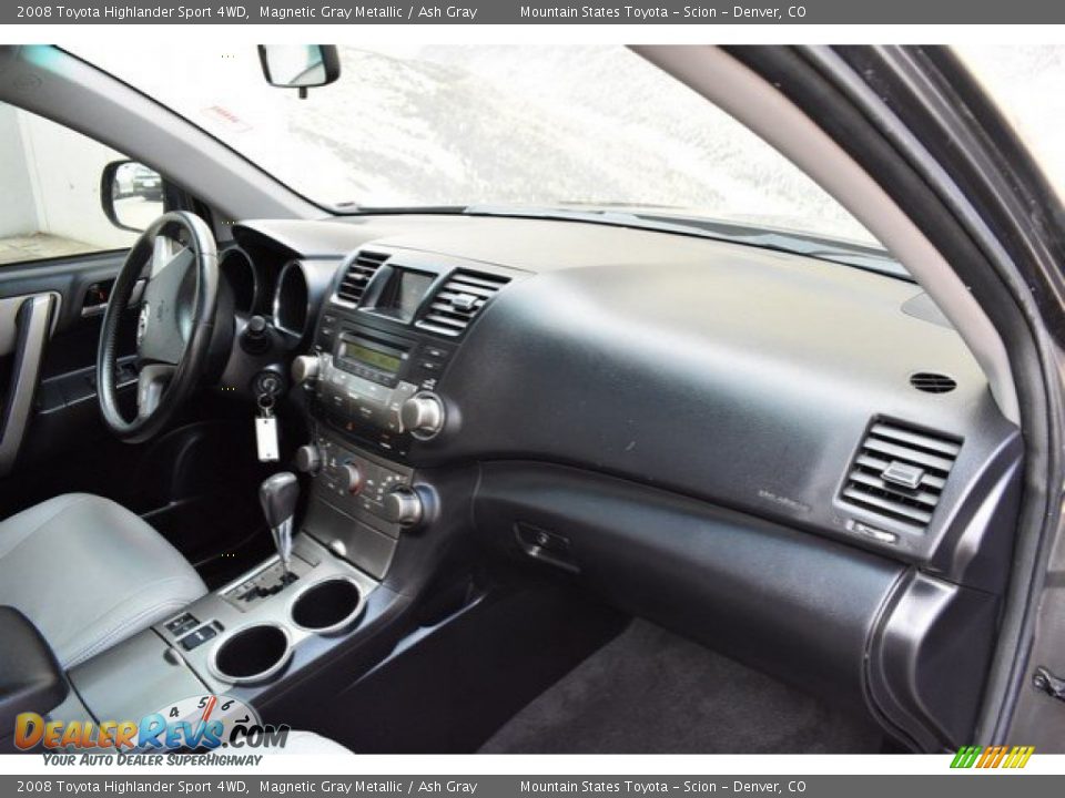 2008 Toyota Highlander Sport 4WD Magnetic Gray Metallic / Ash Gray Photo #17