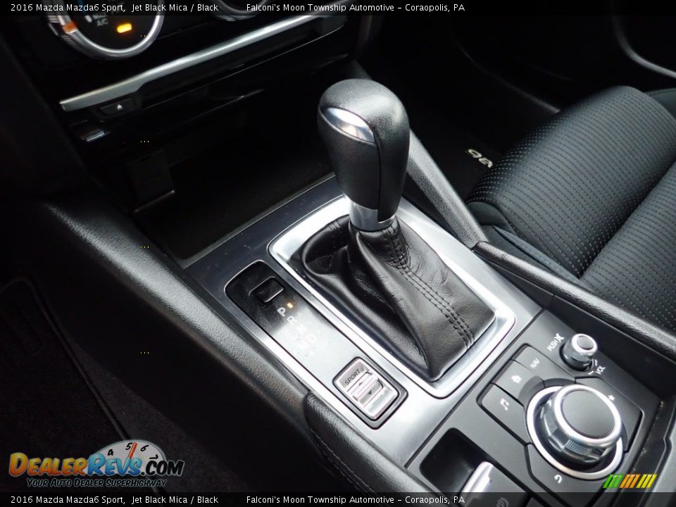 2016 Mazda Mazda6 Sport Jet Black Mica / Black Photo #20
