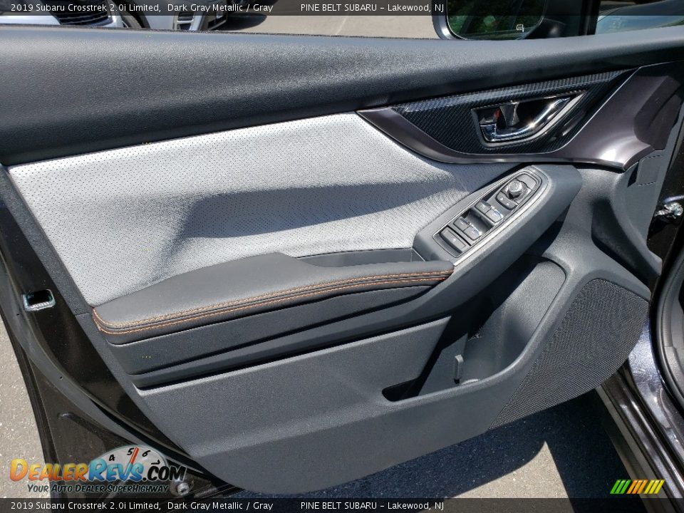 2019 Subaru Crosstrek 2.0i Limited Dark Gray Metallic / Gray Photo #8
