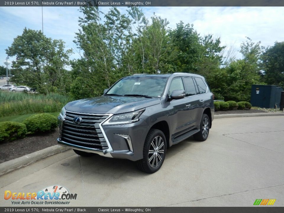 2019 Lexus LX 570 Nebula Gray Pearl / Black Photo #1