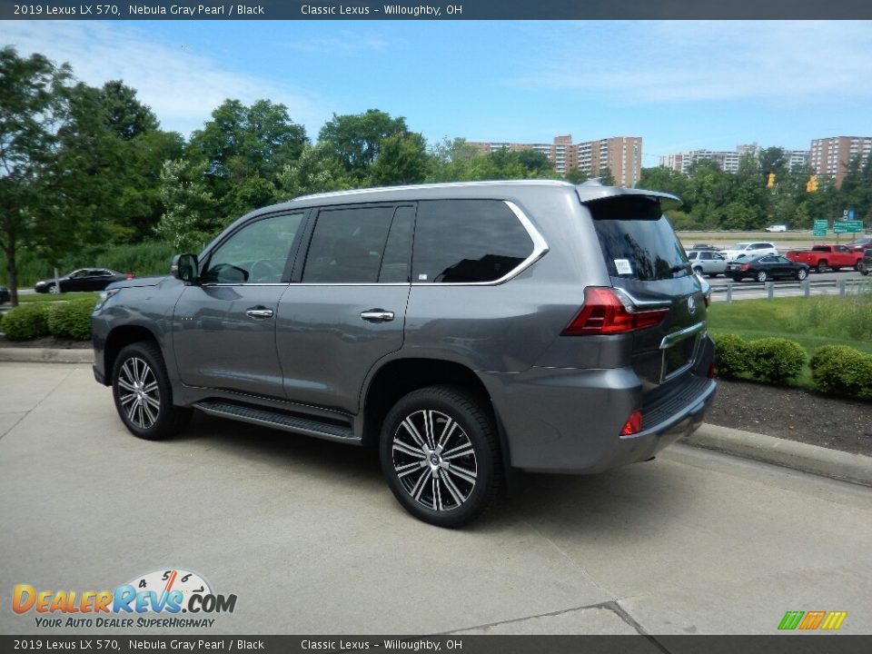 2019 Lexus LX 570 Nebula Gray Pearl / Black Photo #4