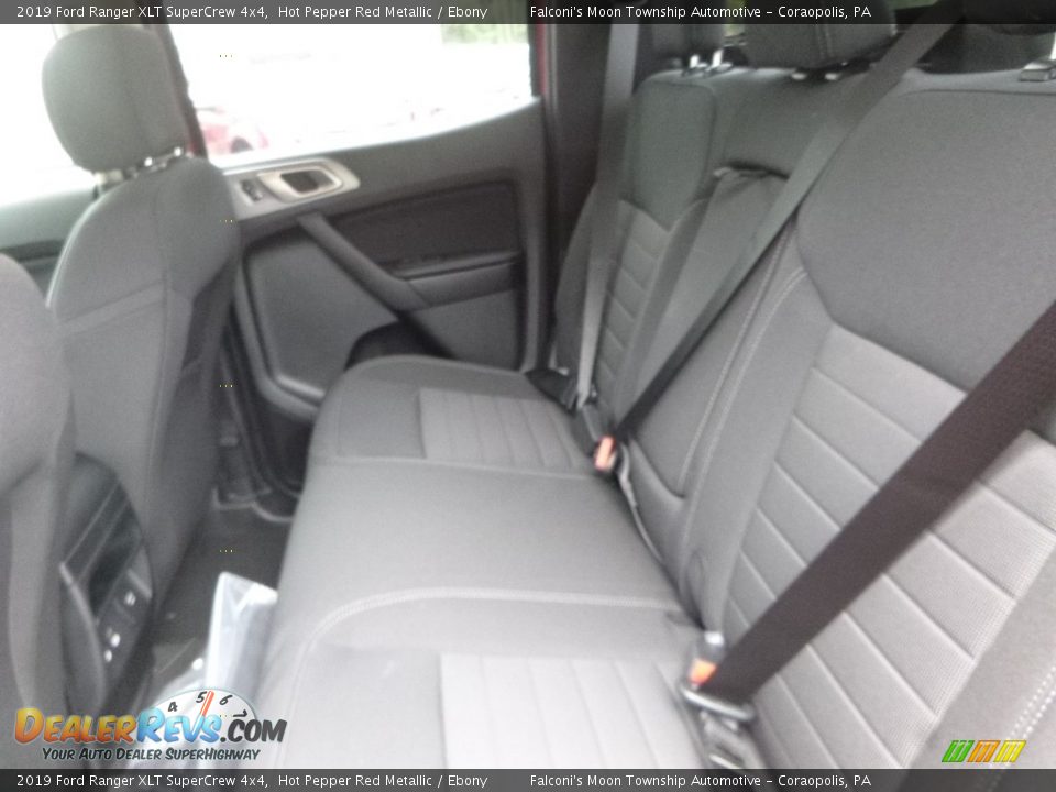 2019 Ford Ranger XLT SuperCrew 4x4 Hot Pepper Red Metallic / Ebony Photo #8