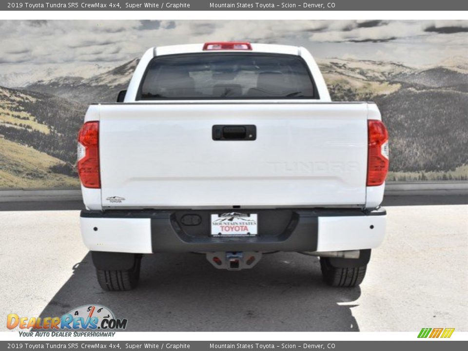 2019 Toyota Tundra SR5 CrewMax 4x4 Super White / Graphite Photo #4