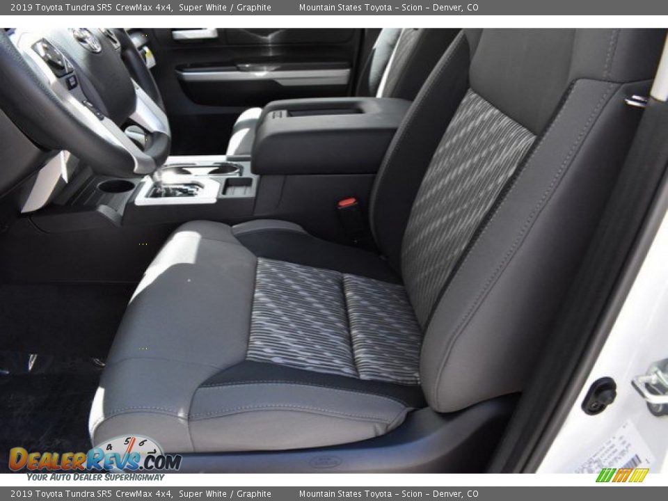 2019 Toyota Tundra SR5 CrewMax 4x4 Super White / Graphite Photo #6