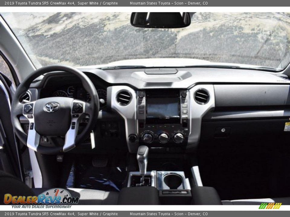 2019 Toyota Tundra SR5 CrewMax 4x4 Super White / Graphite Photo #7