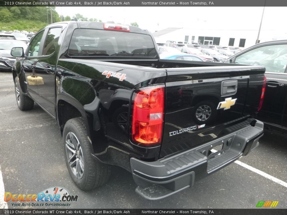 2019 Chevrolet Colorado WT Crew Cab 4x4 Black / Jet Black/Dark Ash Photo #2