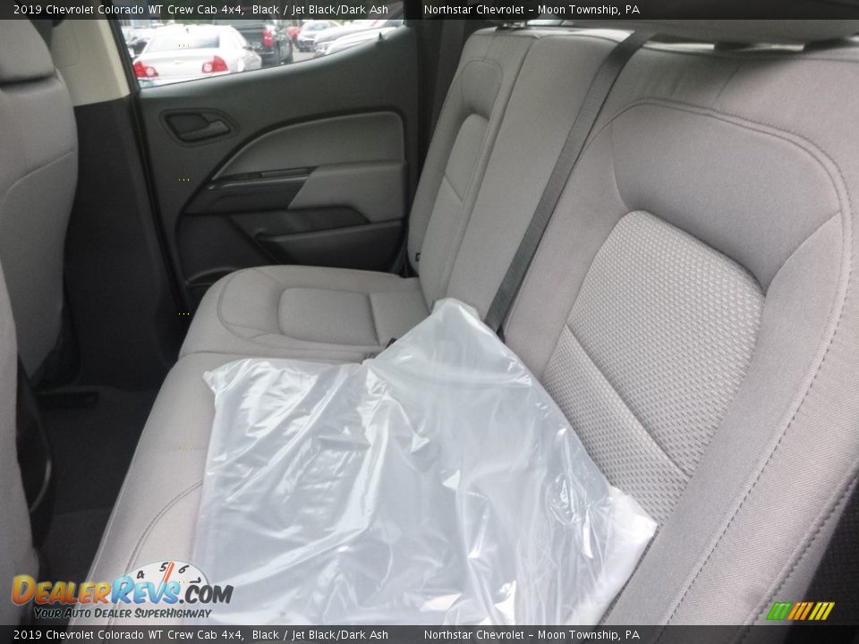 2019 Chevrolet Colorado WT Crew Cab 4x4 Black / Jet Black/Dark Ash Photo #11