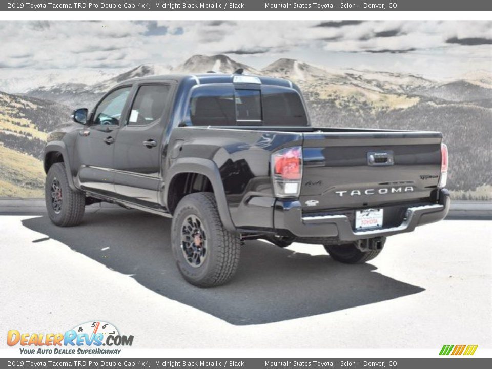 2019 Toyota Tacoma TRD Pro Double Cab 4x4 Midnight Black Metallic / Black Photo #3