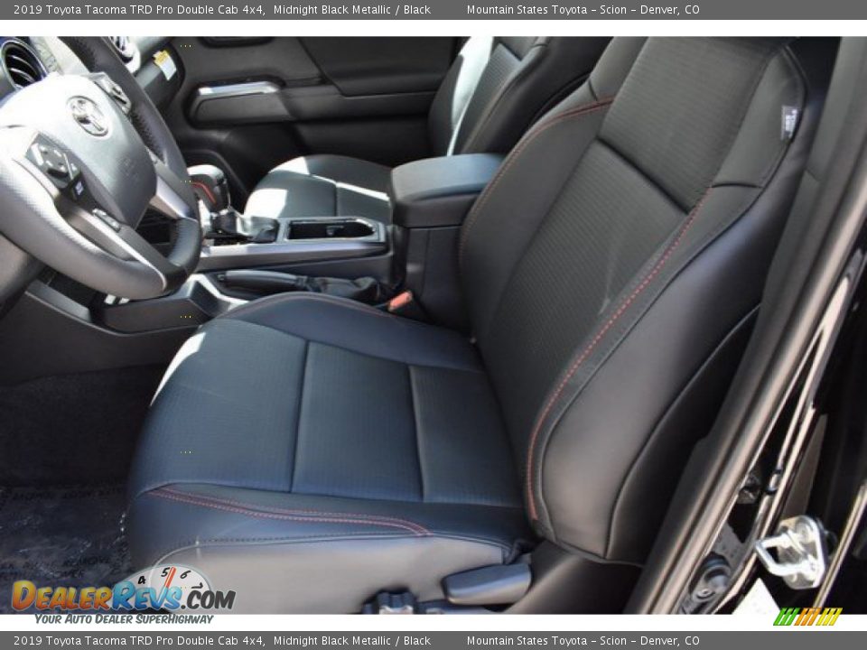 2019 Toyota Tacoma TRD Pro Double Cab 4x4 Midnight Black Metallic / Black Photo #6