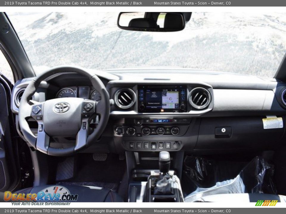 2019 Toyota Tacoma TRD Pro Double Cab 4x4 Midnight Black Metallic / Black Photo #7