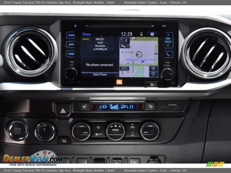 2019 Toyota Tacoma TRD Pro Double Cab 4x4 Midnight Black Metallic / Black Photo #9