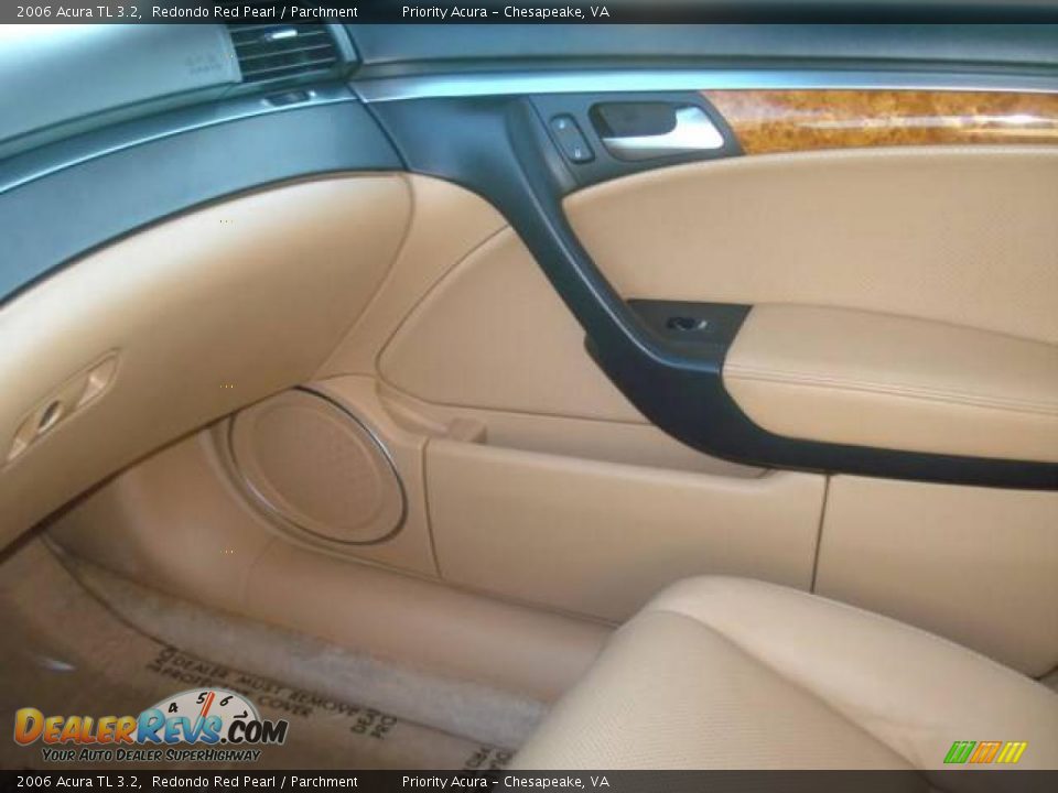 2006 Acura TL 3.2 Redondo Red Pearl / Parchment Photo #19