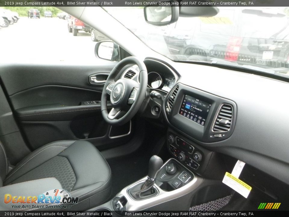 2019 Jeep Compass Latitude 4x4 Billet Silver Metallic / Black Photo #10