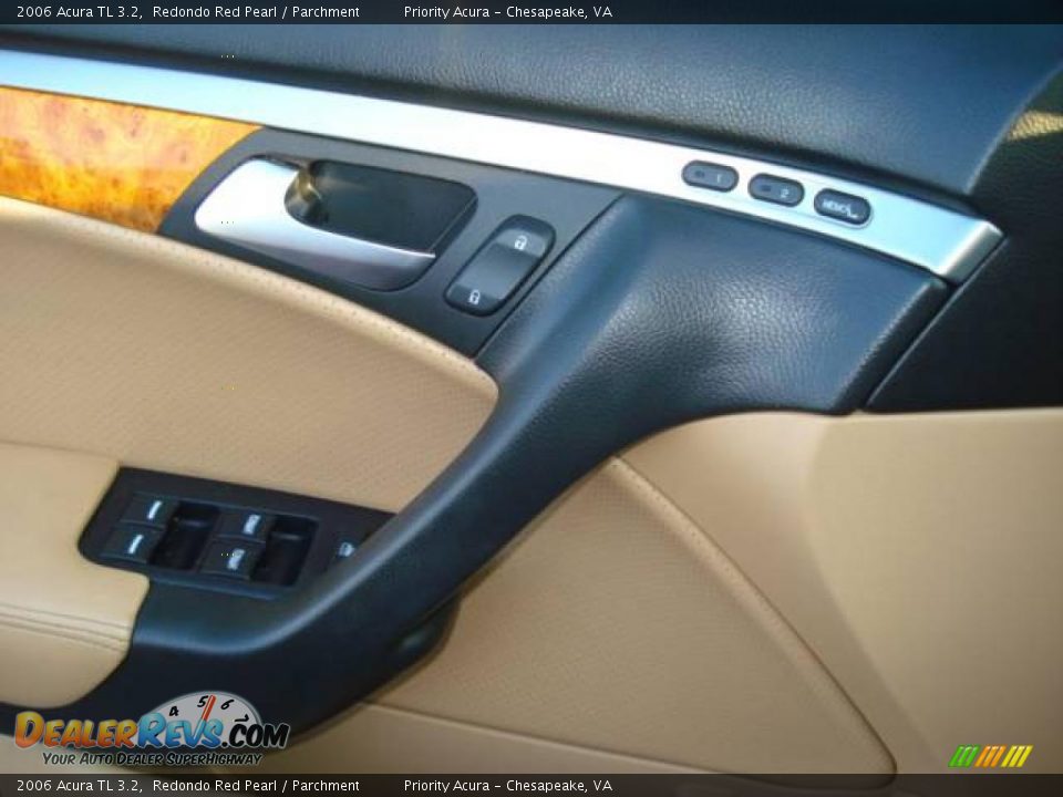 2006 Acura TL 3.2 Redondo Red Pearl / Parchment Photo #20