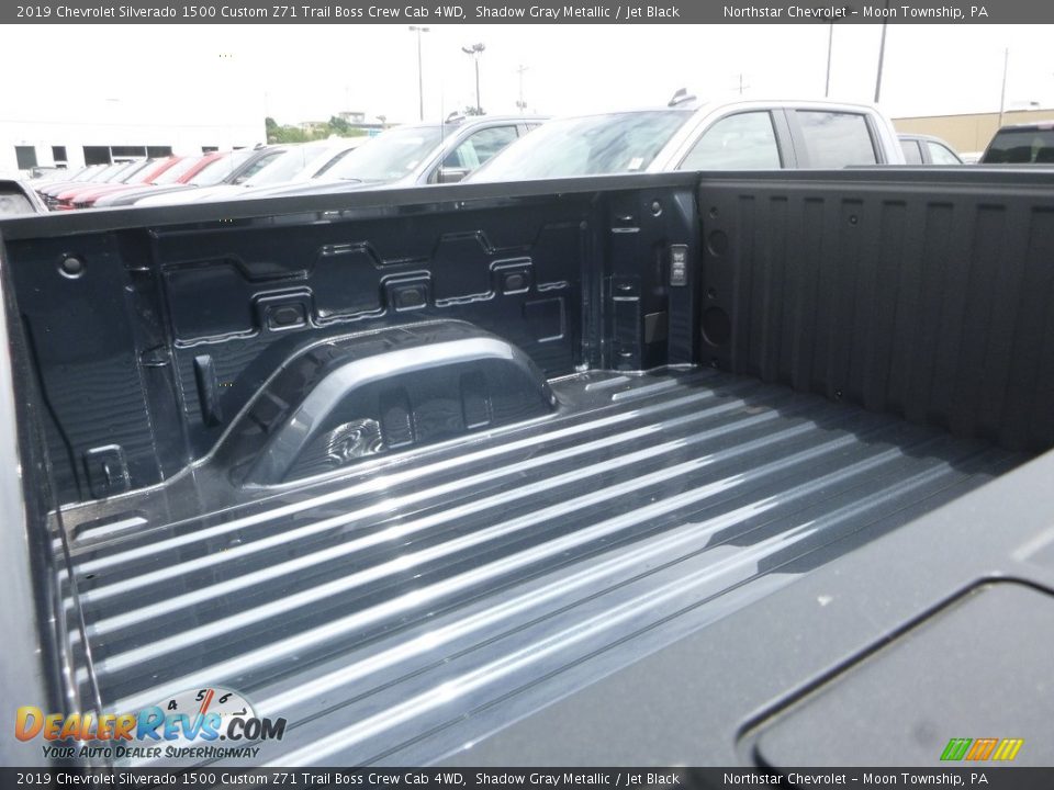 2019 Chevrolet Silverado 1500 Custom Z71 Trail Boss Crew Cab 4WD Shadow Gray Metallic / Jet Black Photo #11