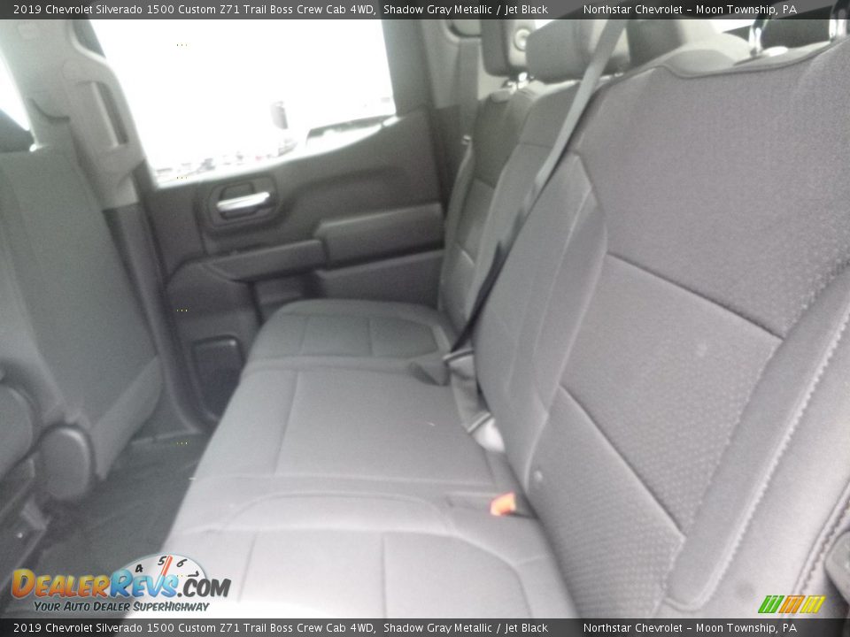 2019 Chevrolet Silverado 1500 Custom Z71 Trail Boss Crew Cab 4WD Shadow Gray Metallic / Jet Black Photo #12