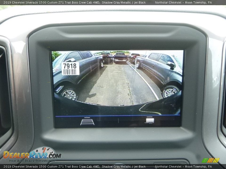 2019 Chevrolet Silverado 1500 Custom Z71 Trail Boss Crew Cab 4WD Shadow Gray Metallic / Jet Black Photo #18