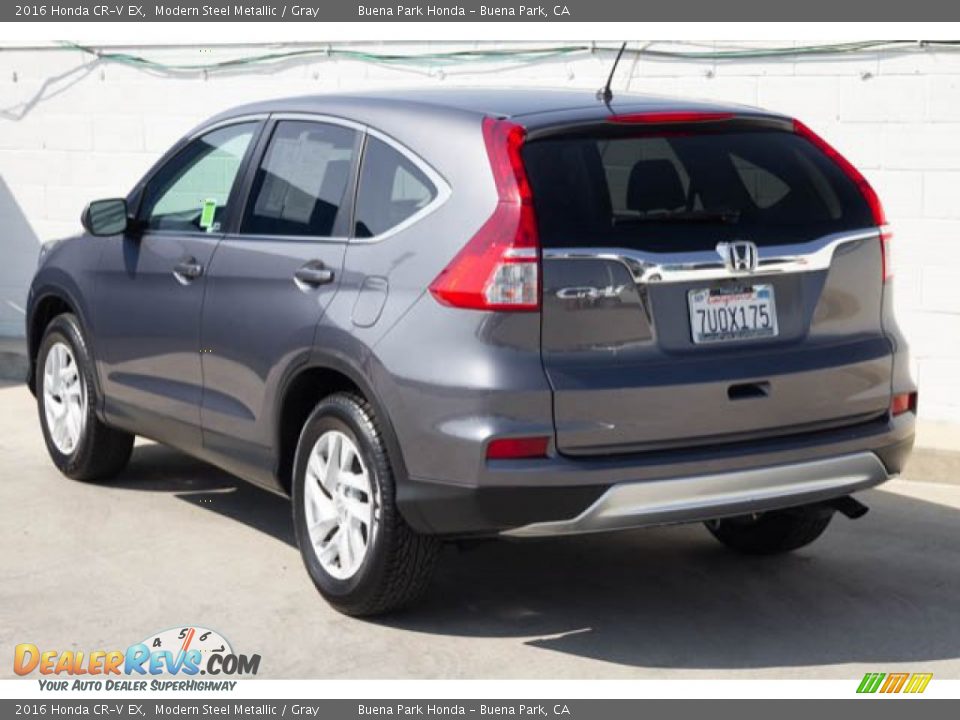 2016 Honda CR-V EX Modern Steel Metallic / Gray Photo #2