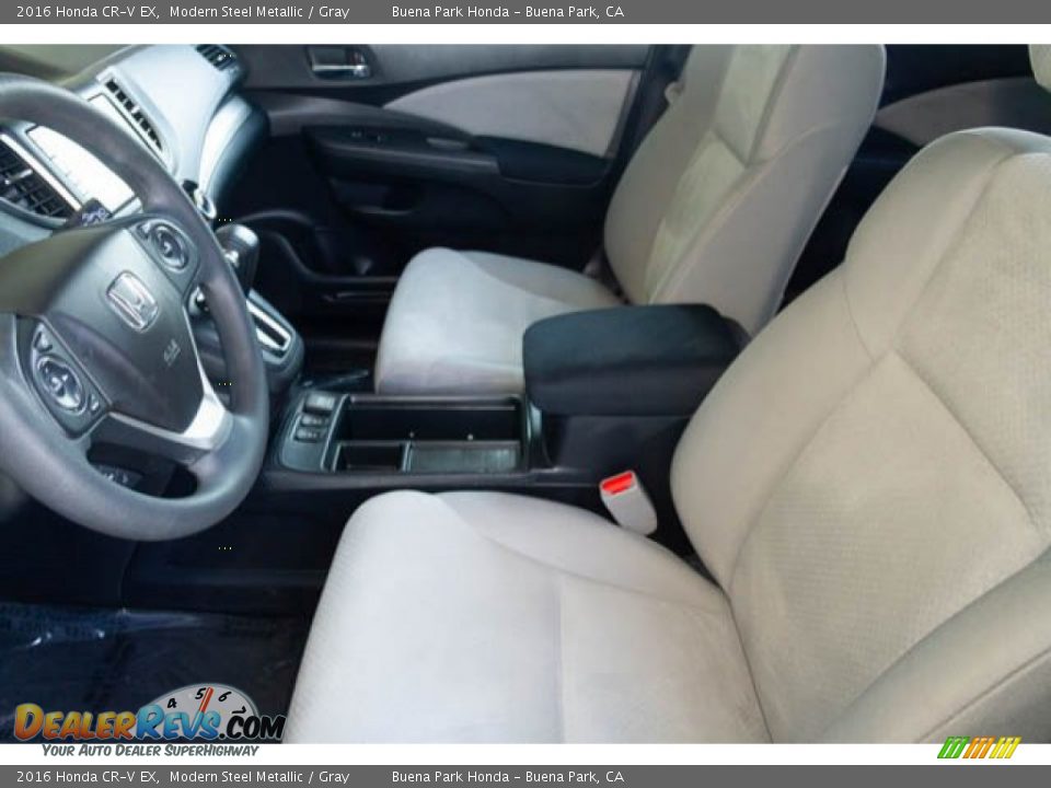 2016 Honda CR-V EX Modern Steel Metallic / Gray Photo #3