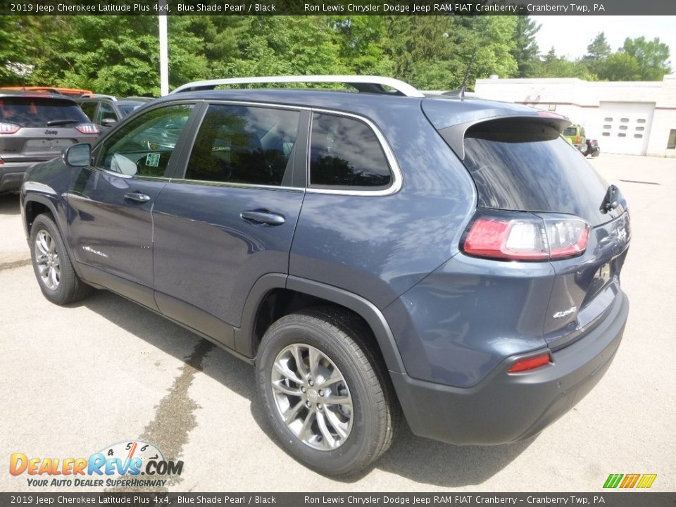 2019 Jeep Cherokee Latitude Plus 4x4 Blue Shade Pearl / Black Photo #3