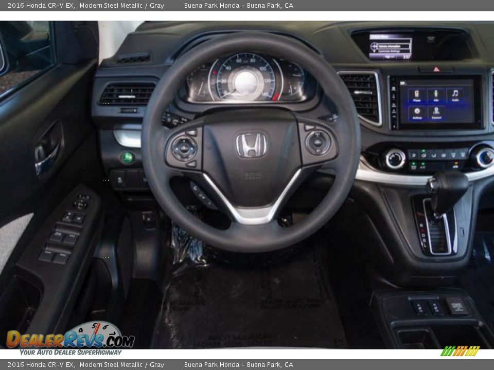 2016 Honda CR-V EX Modern Steel Metallic / Gray Photo #5