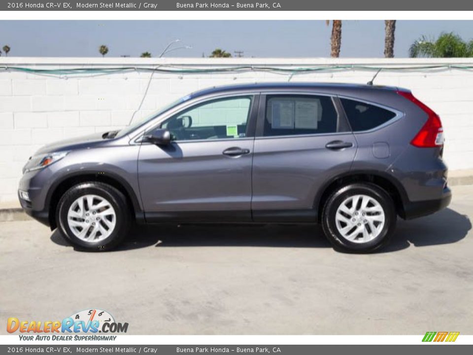 2016 Honda CR-V EX Modern Steel Metallic / Gray Photo #8