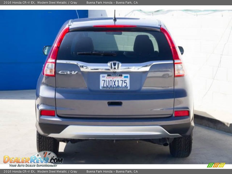 2016 Honda CR-V EX Modern Steel Metallic / Gray Photo #9