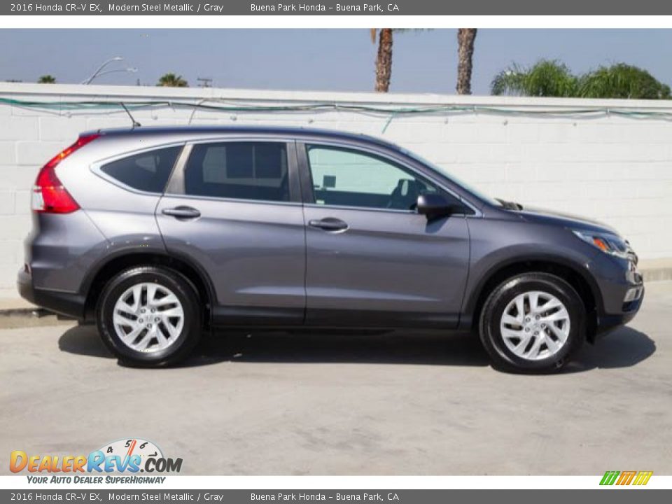 2016 Honda CR-V EX Modern Steel Metallic / Gray Photo #10
