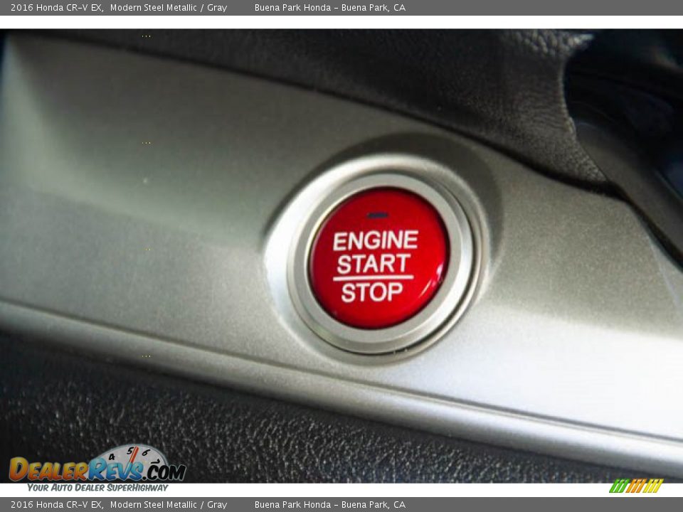 2016 Honda CR-V EX Modern Steel Metallic / Gray Photo #12