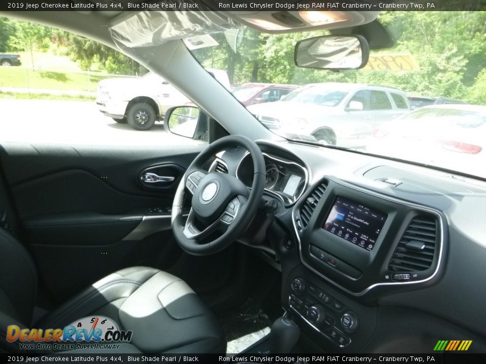 2019 Jeep Cherokee Latitude Plus 4x4 Blue Shade Pearl / Black Photo #11