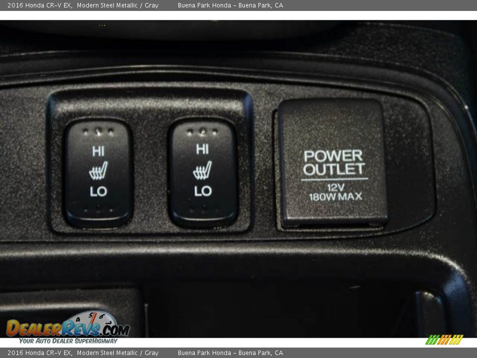 2016 Honda CR-V EX Modern Steel Metallic / Gray Photo #13