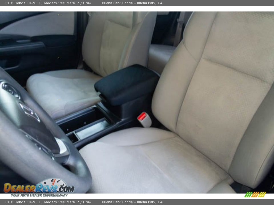 2016 Honda CR-V EX Modern Steel Metallic / Gray Photo #14