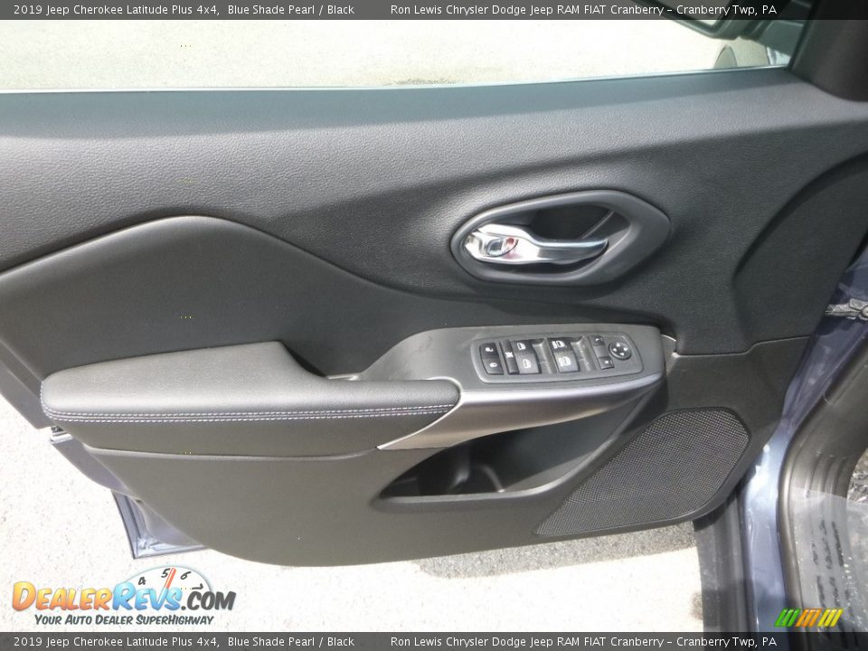2019 Jeep Cherokee Latitude Plus 4x4 Blue Shade Pearl / Black Photo #13