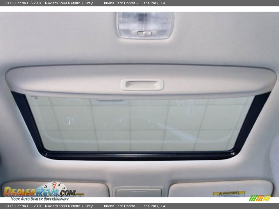 2016 Honda CR-V EX Modern Steel Metallic / Gray Photo #15